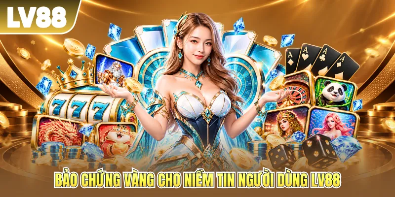 Bảo chứng vàng cho niềm tin người dùng LV88 Bảo chứng vàng cho niềm tin người dùng LV88