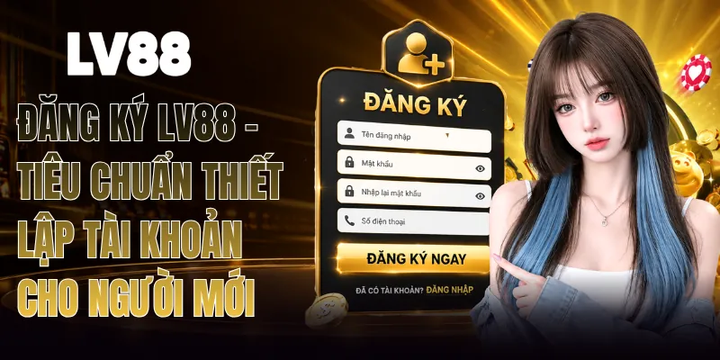 Đăng Ký LV88 - Tiêu Chuẩn Thiết Lập Tài Khoản Cho Người Mới
